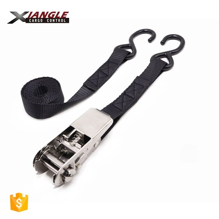 Dây đeo Ratchet bằng thép không gỉ 304 với móc nhựa S