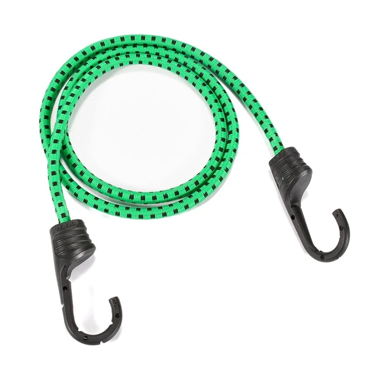 Dây thun co giãn Dây Bungee có móc nhựa màu đen